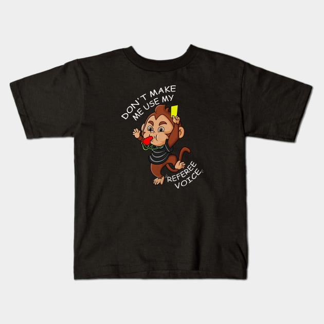 Referee Kids T-Shirt by Uniquewear